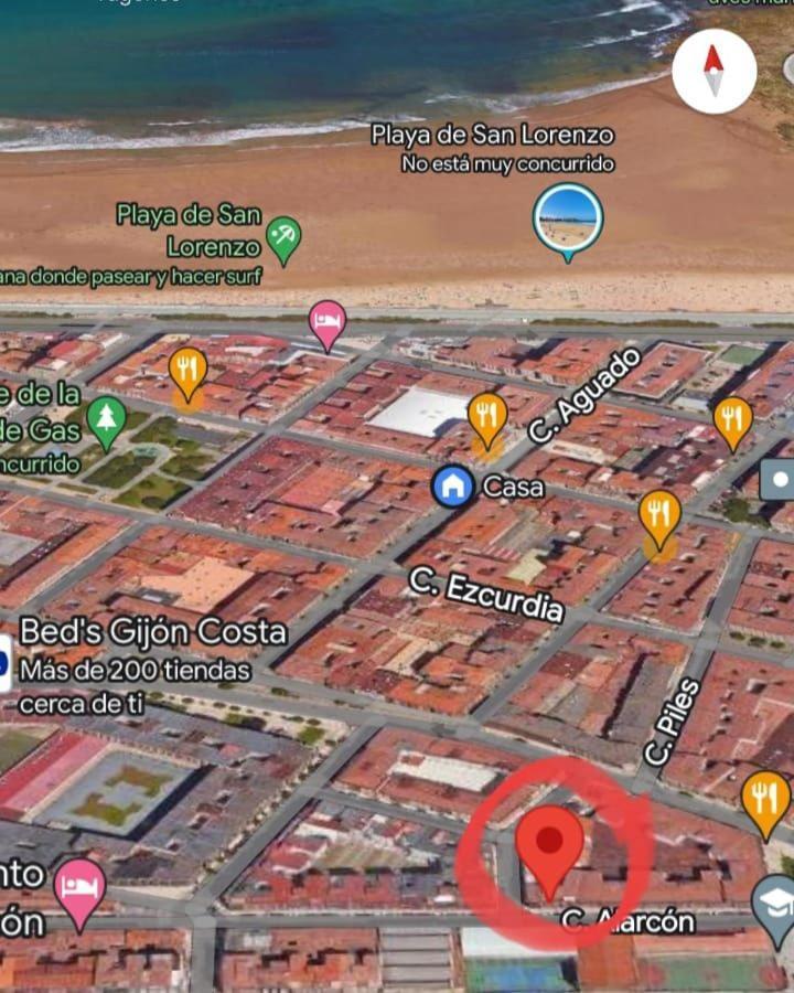 Apartmán Atico Terraza Playa Futbol Y Congresos Vut4708As Gijón Exteriér fotografie